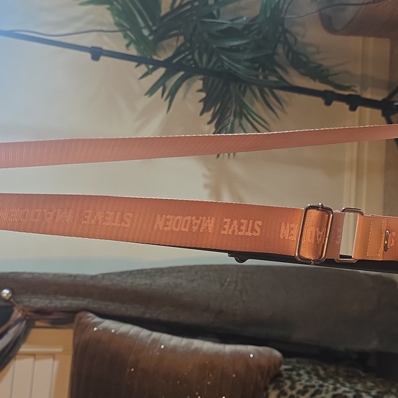 Steve Madden Transparent Bag with Pink Accents. NWOT. FREE WALLET. - Picture 3 of 7